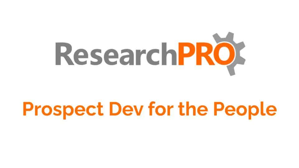 Prospect Dev for the People